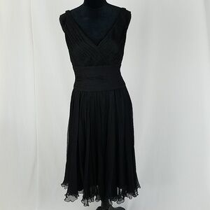 Tadashi Collection women 8 black cocktail dress‎